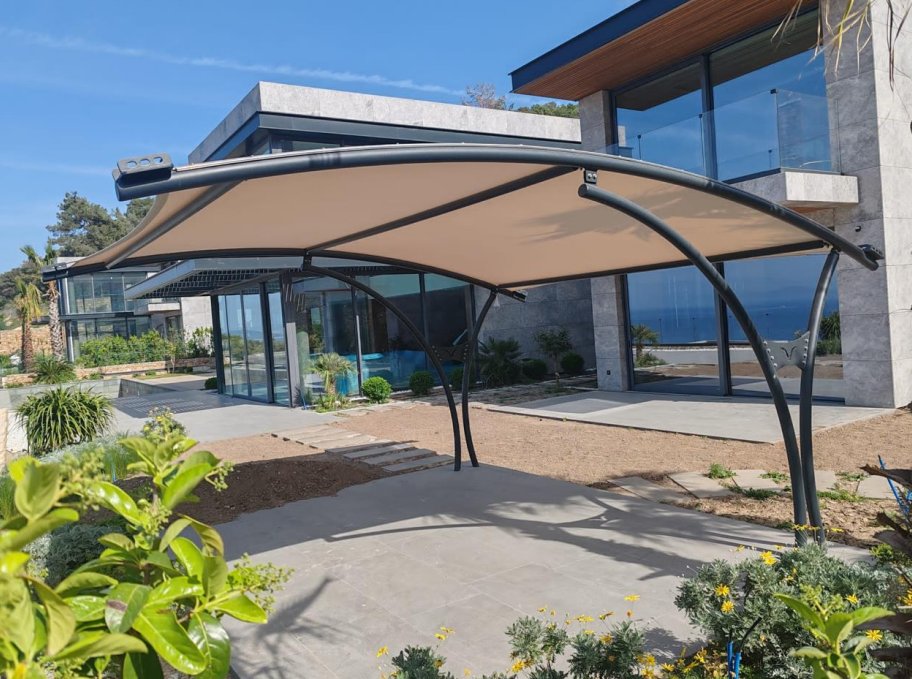 Konsol Gerdirmeli Gölgelik